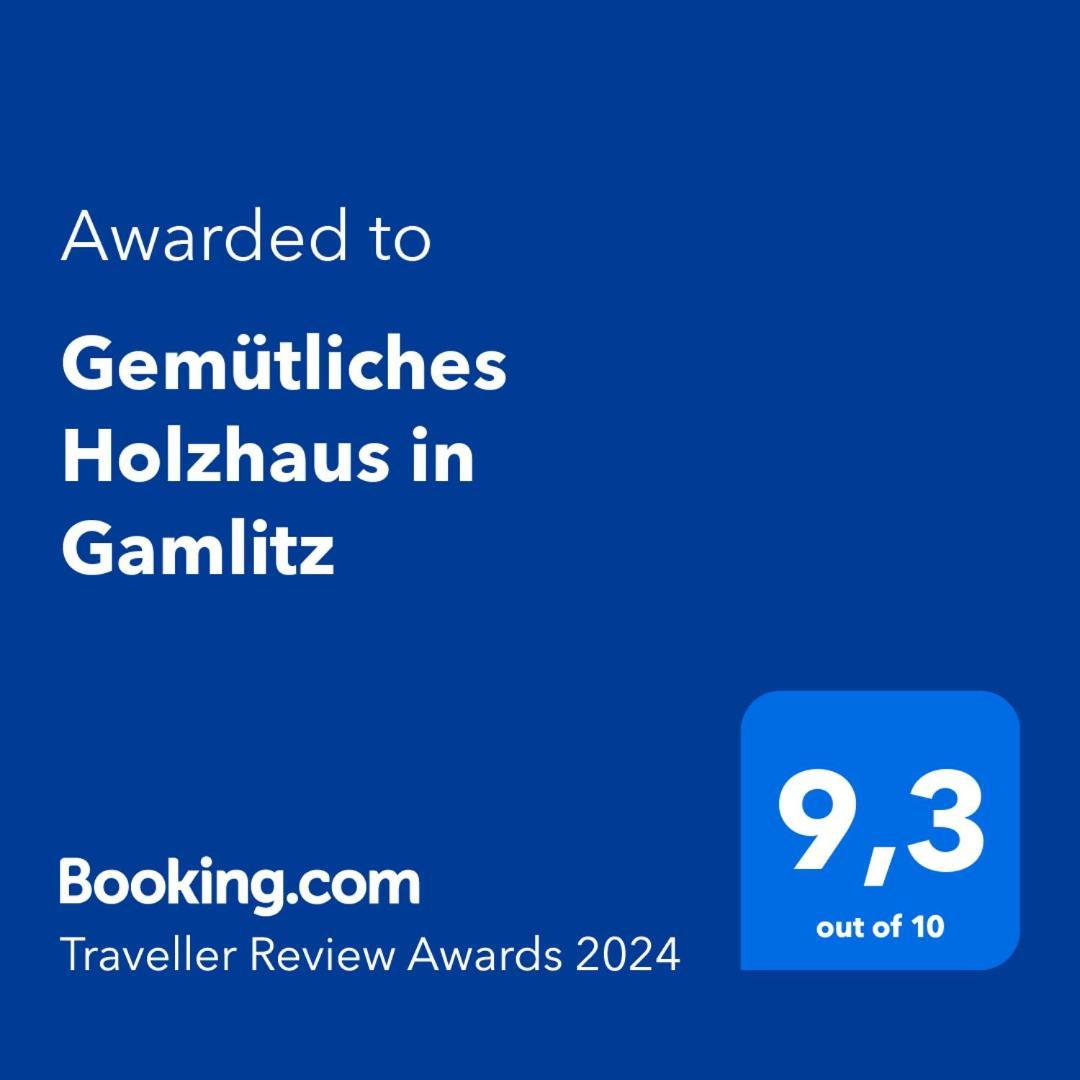 Gemuetliches Holzhaus In Gamlitz Βίλα Εξωτερικό φωτογραφία